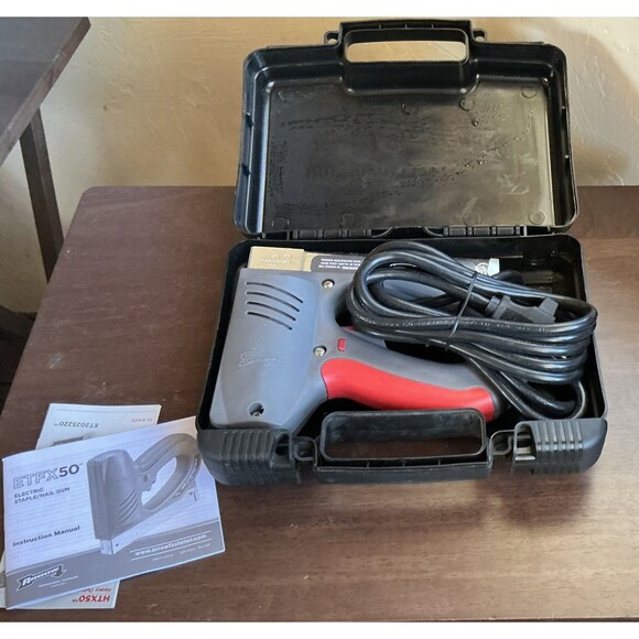 Arrow Other - Arrow ETFX50 Electric Staple/Nail Gun w/ Case, Instructions